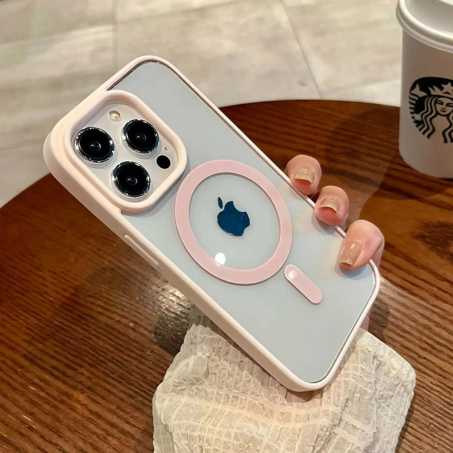 Transparent Magsafe Magnetic Case For iPhone 16 17 Air 16e 15 14 Plus 13 12 11 Pro Max Wireless Charging  Hard Protect Cover